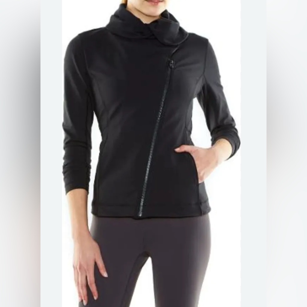 Lucy Hathaway Asymmetrical Zip Jacket
